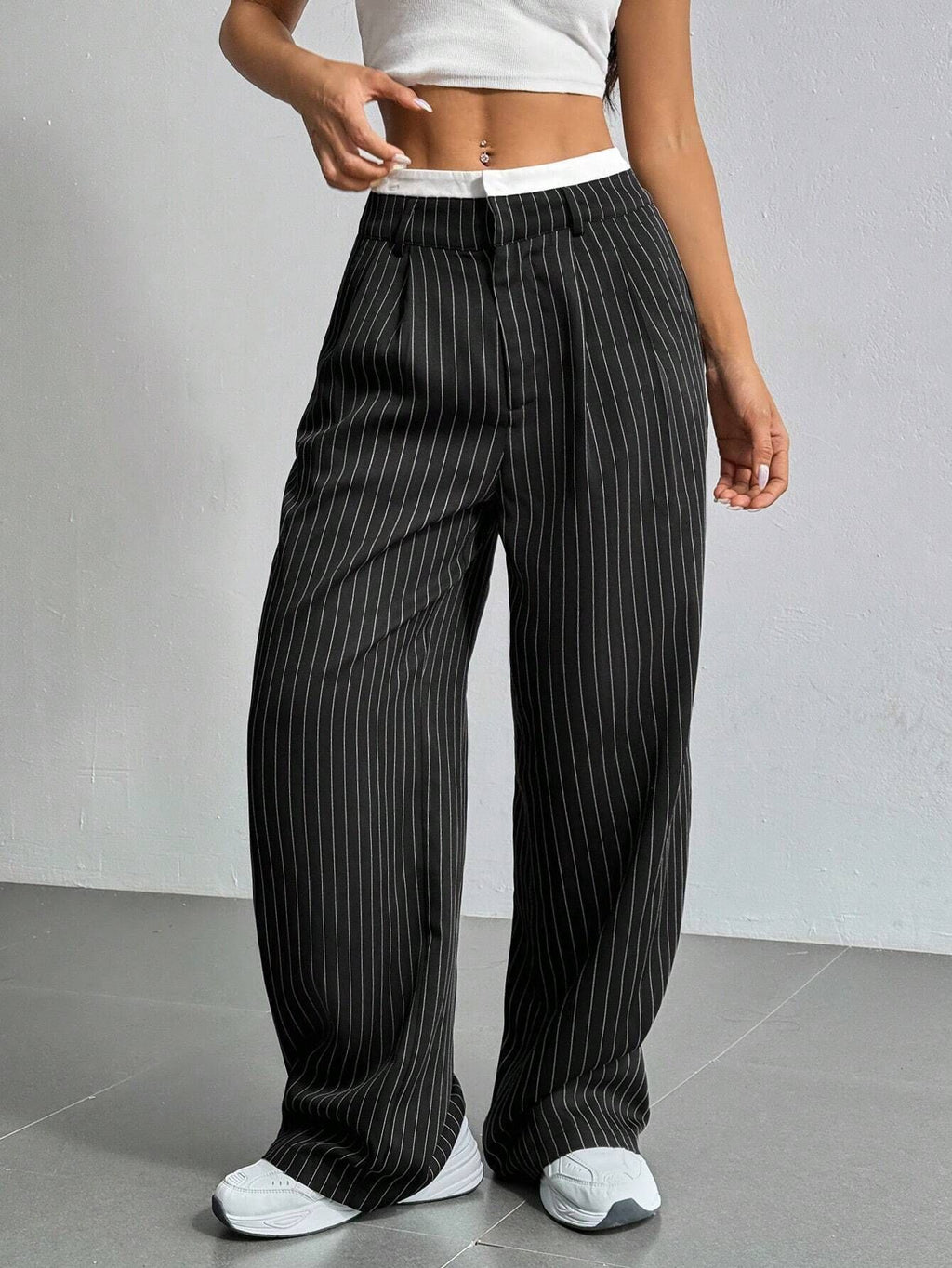 Pantalone gessato