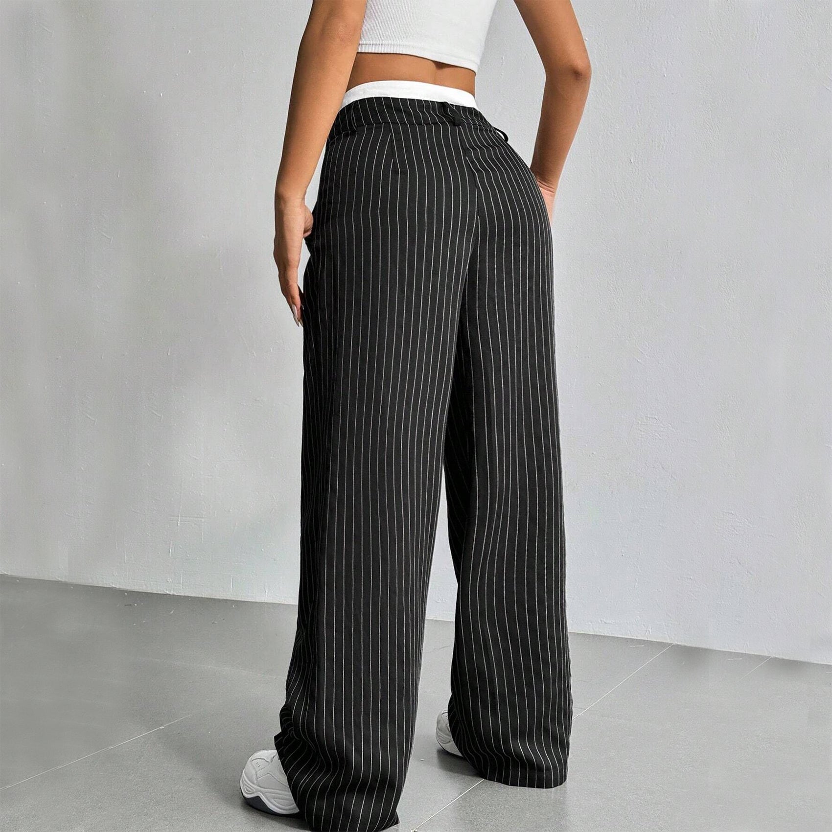 Pantalone gessato