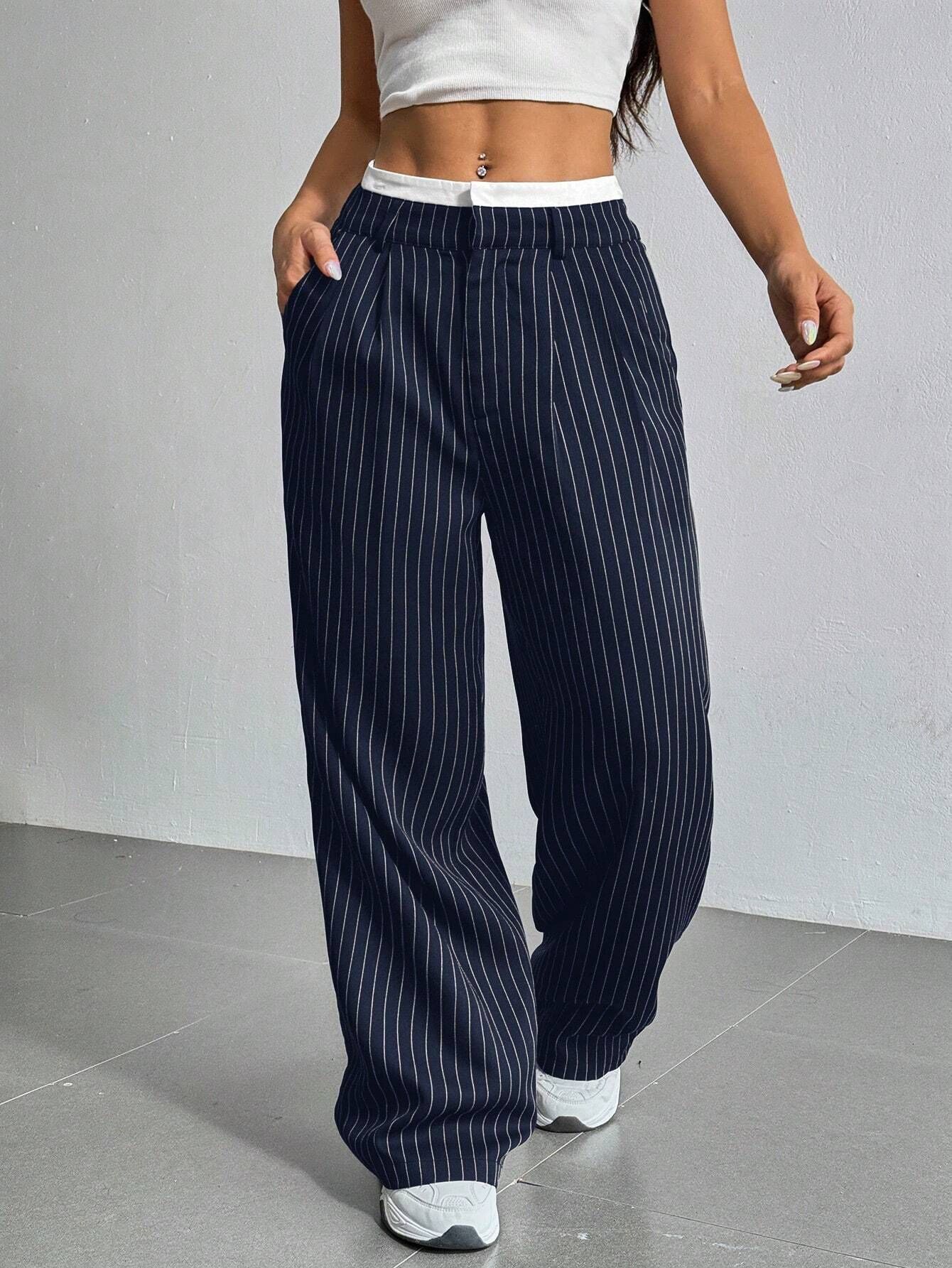 Pantalone gessato