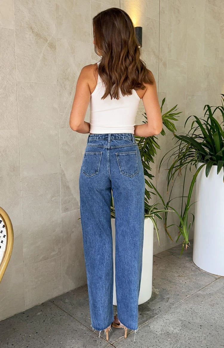 Jeans con perle