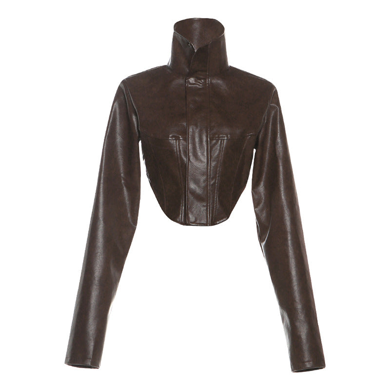 Cropped a corsetto