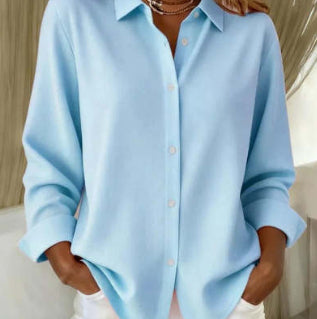 Camicia a maniche lunghe con bottoni