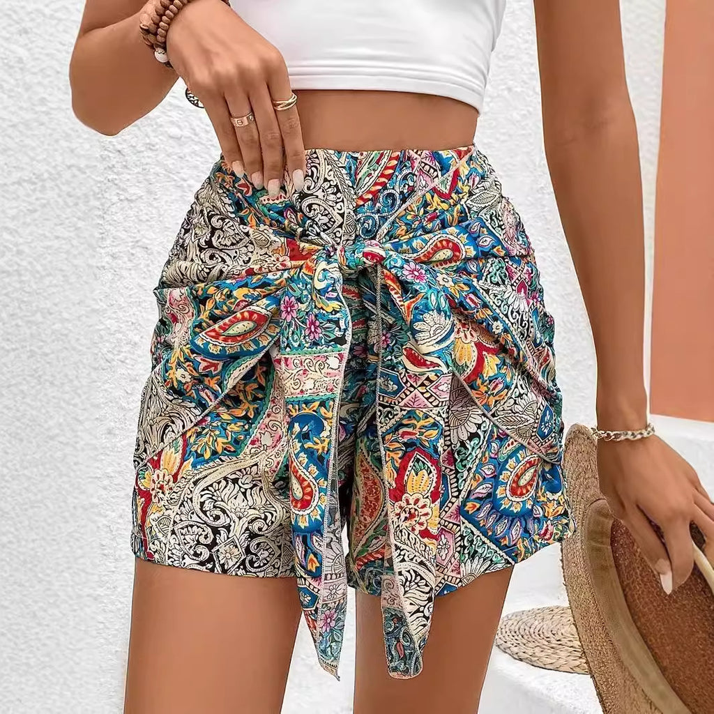 Gonna pantaloncino boho