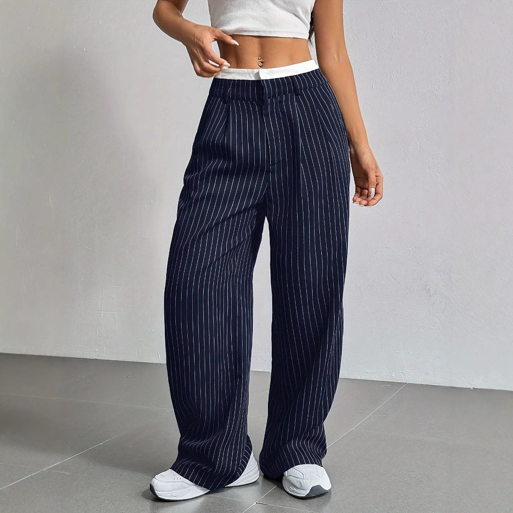 Pantalone gessato
