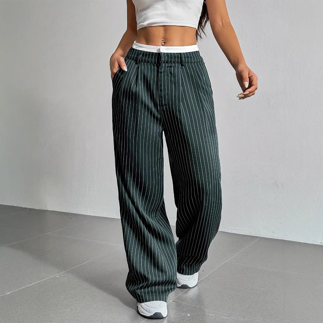 Pantalone gessato
