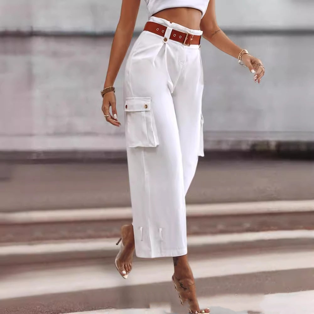 Pantalone con cintura