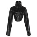 Cropped a corsetto