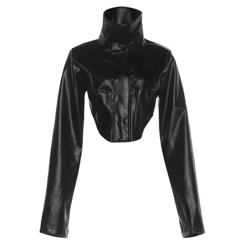 Cropped a corsetto