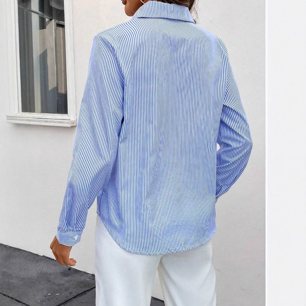 Camicia a righe