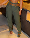 Pantalone con cintura