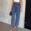 Jeans con perle