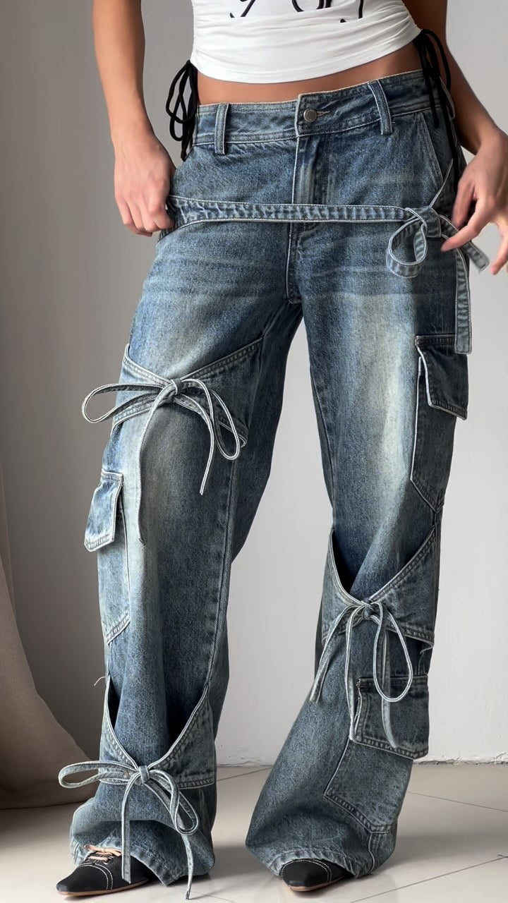 Jeans in denim