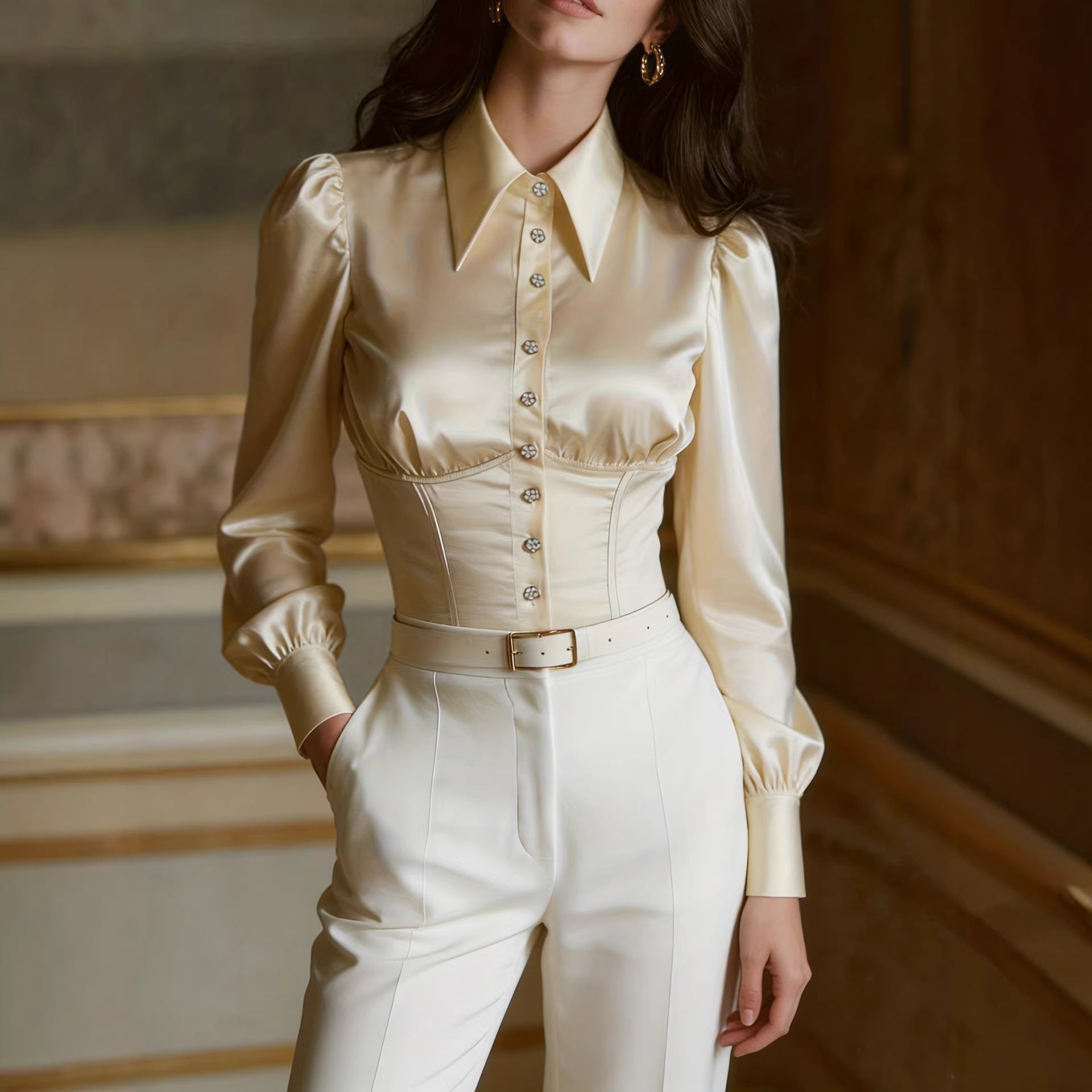 Camicia Champagne