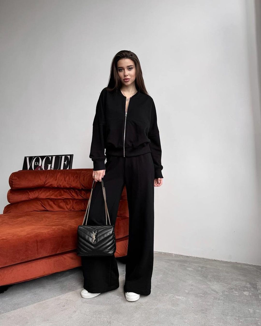 Tuta con cardigan con cerniera