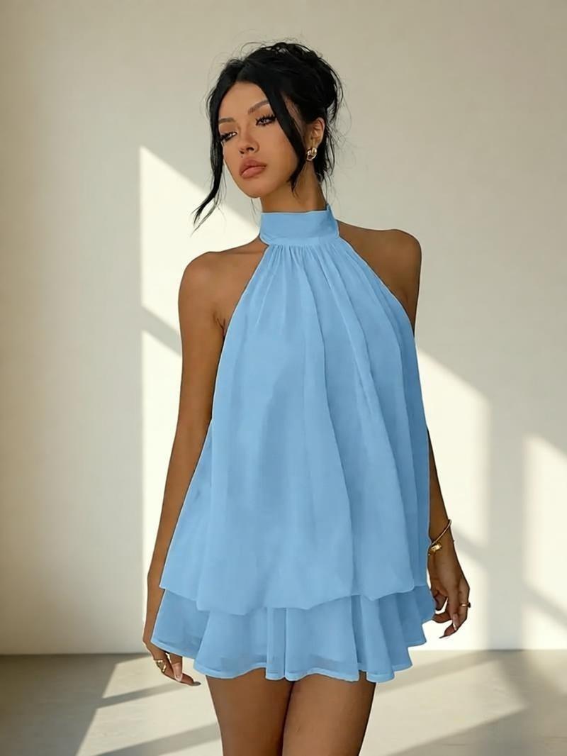 Mini dress volant