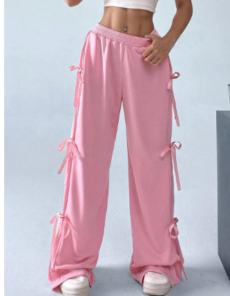 Pantalone con fiocchi